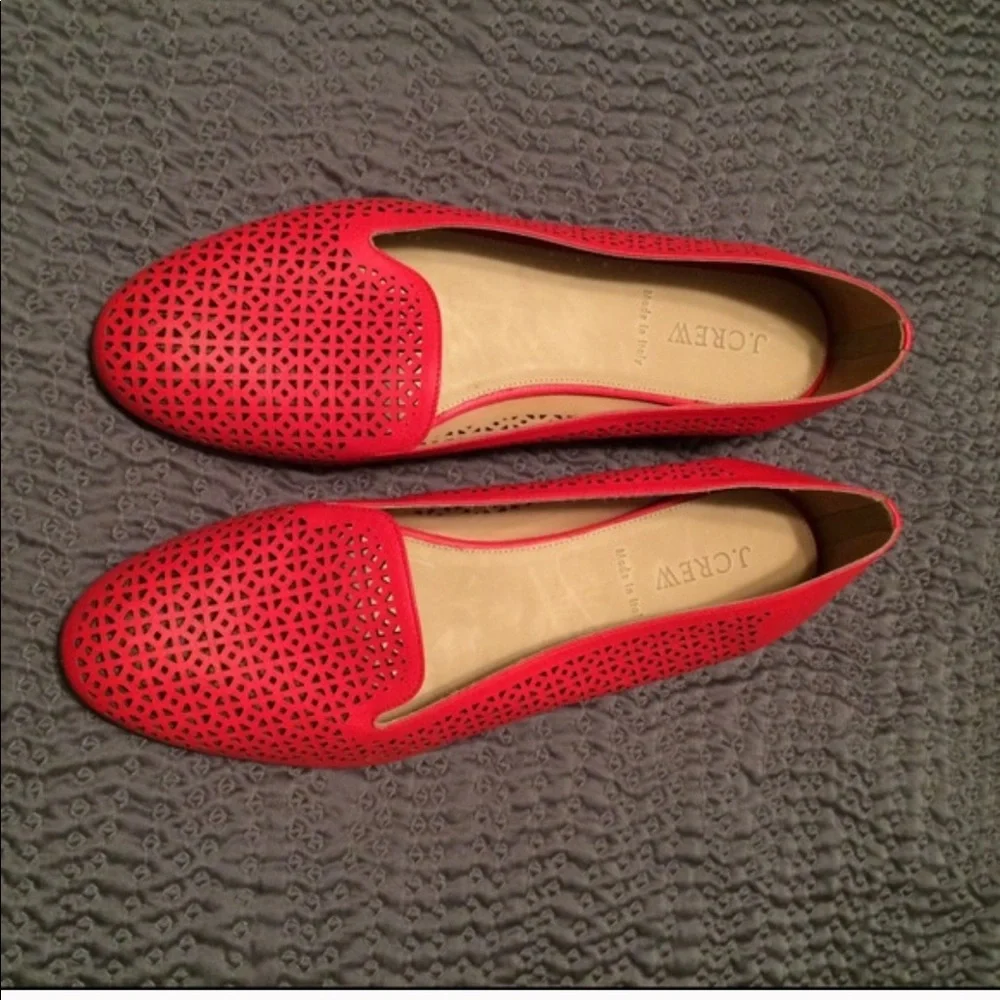 COPY - Jcrew Perforated Leather Loafers - Picture 2 of 3